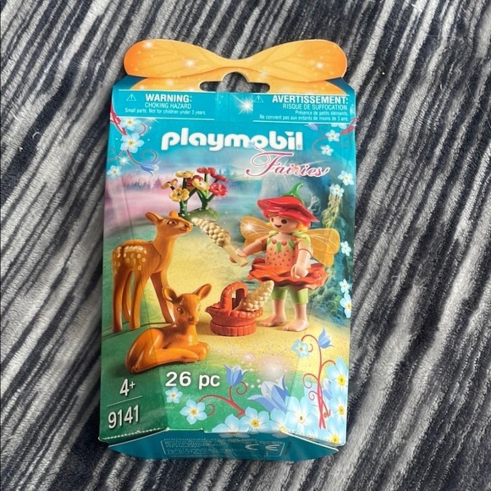Original PLAYMOBIL Fairies 9141 - Pixie of The Forest with Deers